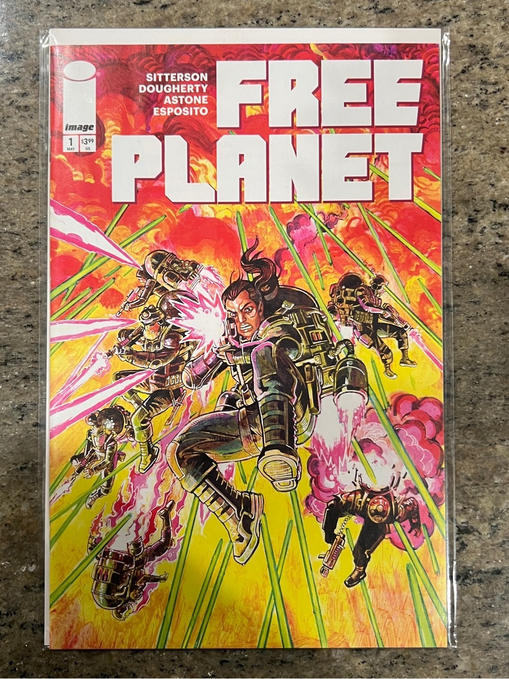 FREE PLANET #1 (Image Comics) Cover A First Print
